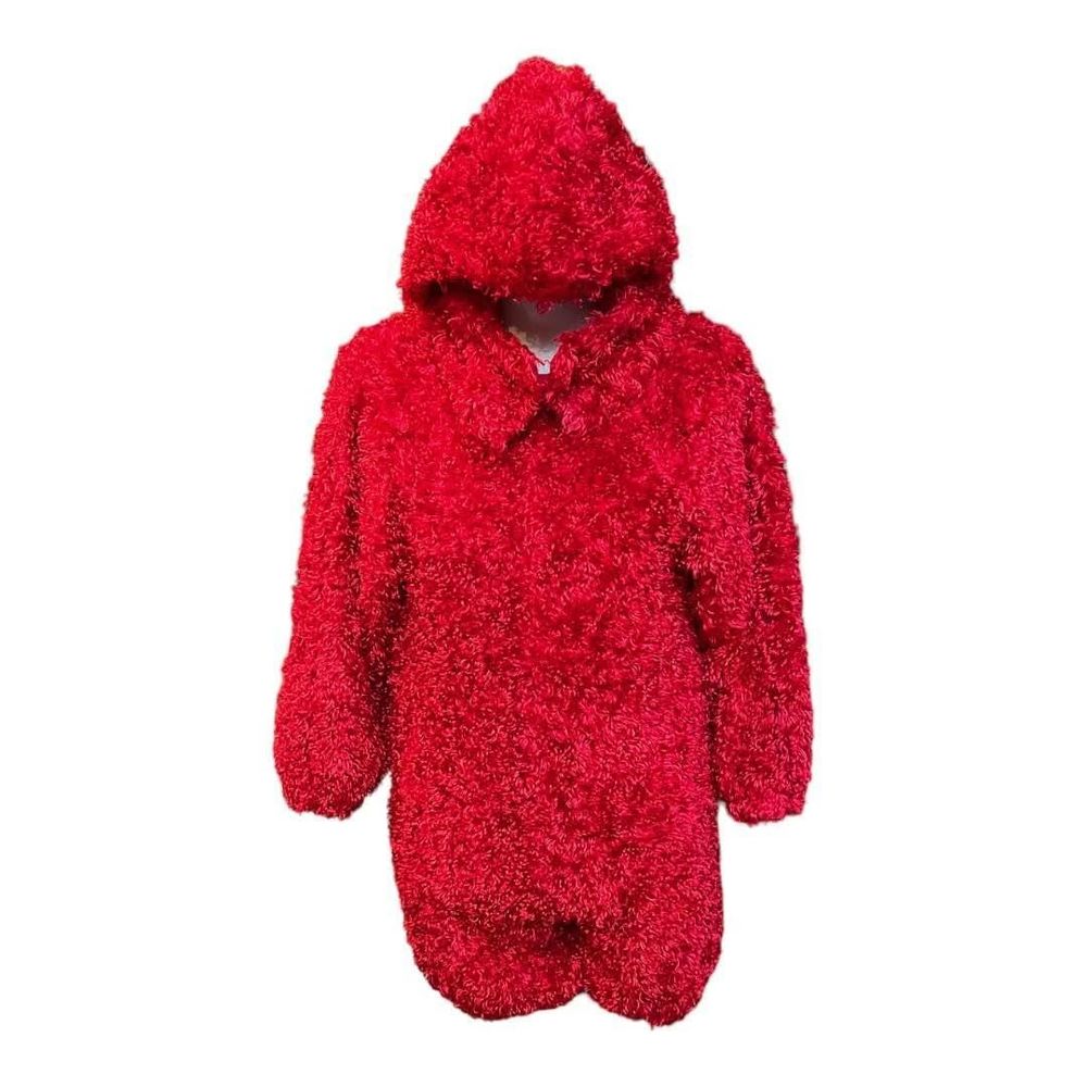Elmo Romper Costume Red Size Medium